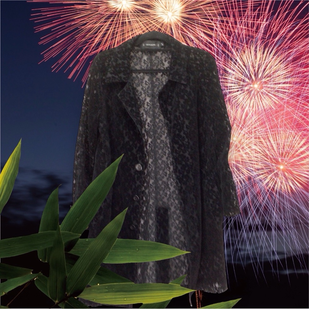 Calvin Rucker LBD Lace Coat - Picture 3 of 7